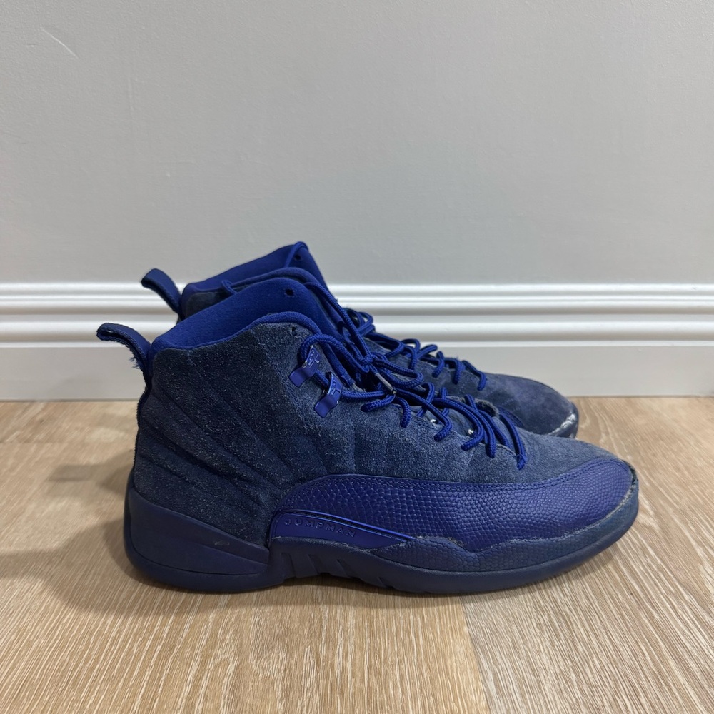 Nike Men’s Air Jordan 12 Retro Deep Royal 130690-400 Athletic Sneakers Size 9